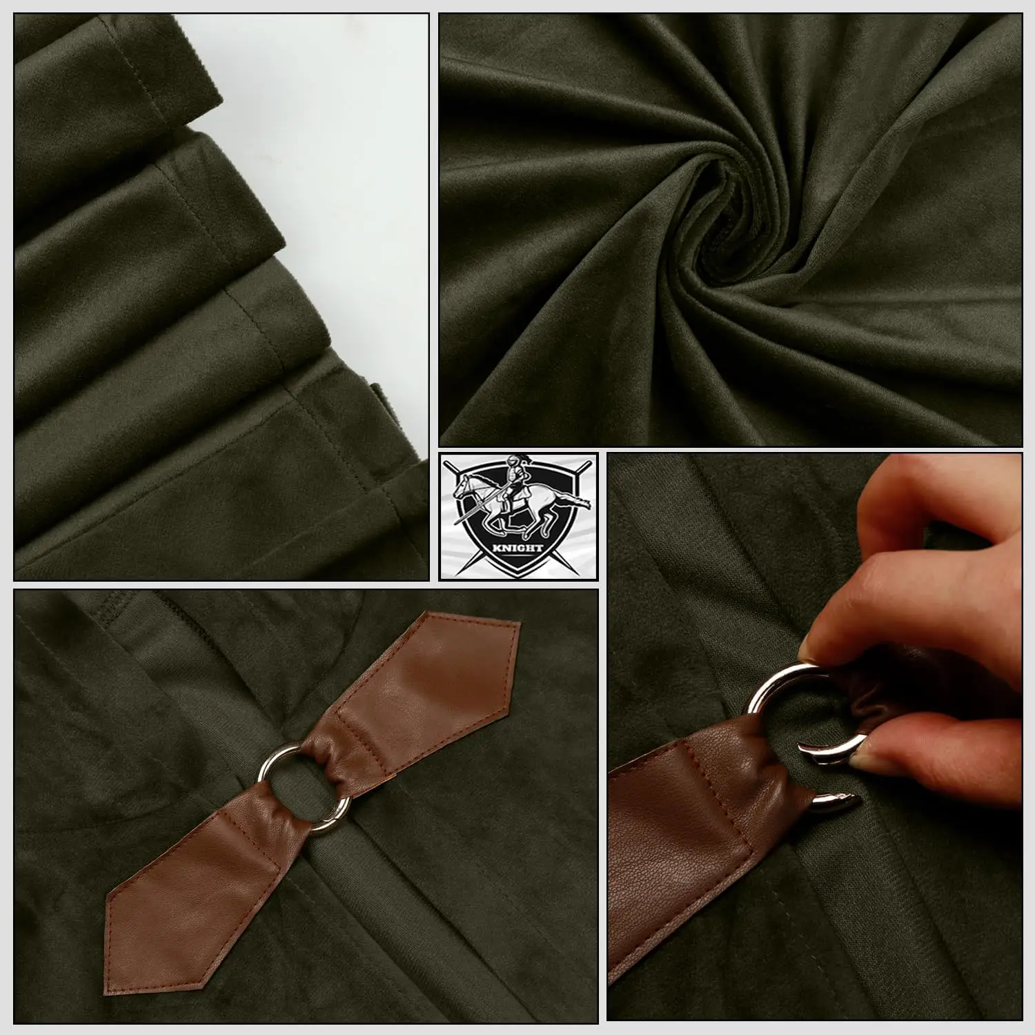 L'VOW Medieval Velvet Hooded C - đánh giá và giá Vintage Trench Coat