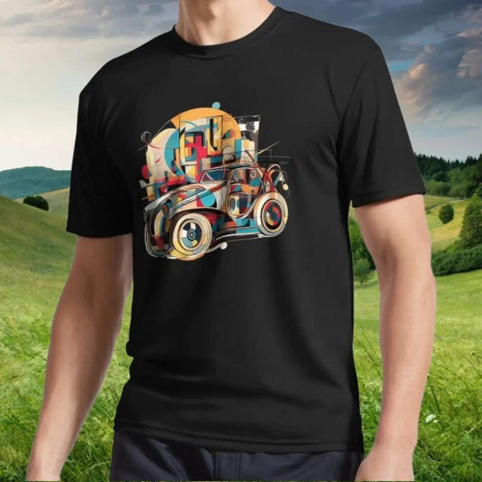 New Abstract Vintage Car colla - đánh giá và giá Vintage Fashion Collage