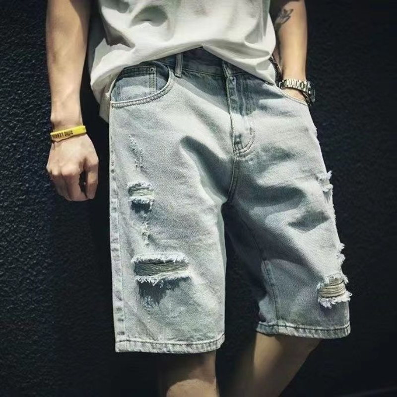Edgy Cool Men's Ripped Denim S - đánh giá và giá Vintage Fashion Hong Kong
