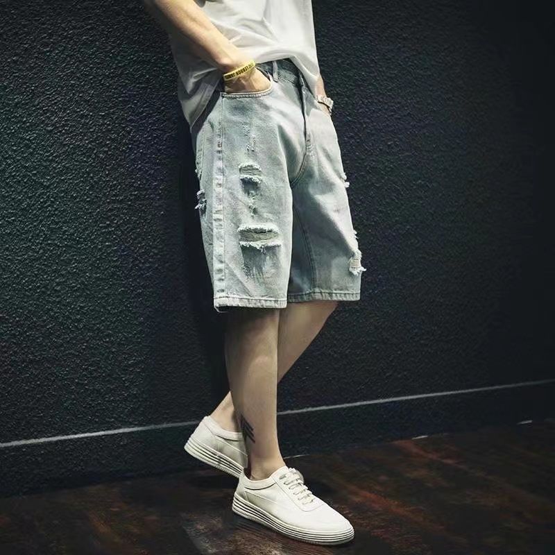 Edgy Cool Men's Ripped Denim S - đánh giá và giá Vintage Fashion Hong Kong