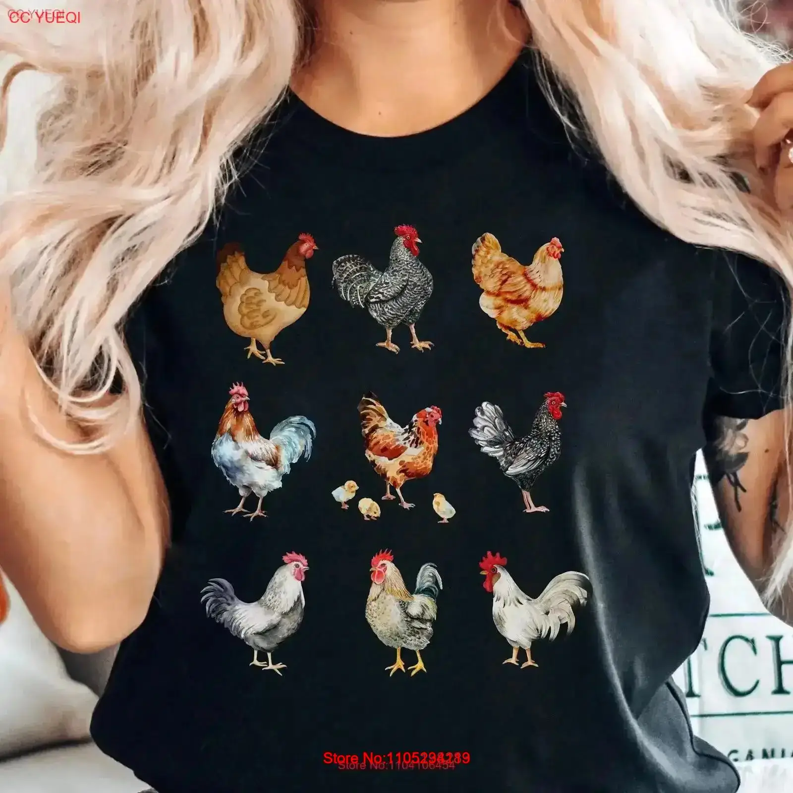 Chicken Collage T Shirt Farm L - đánh giá và giá Vintage Fashion Collage