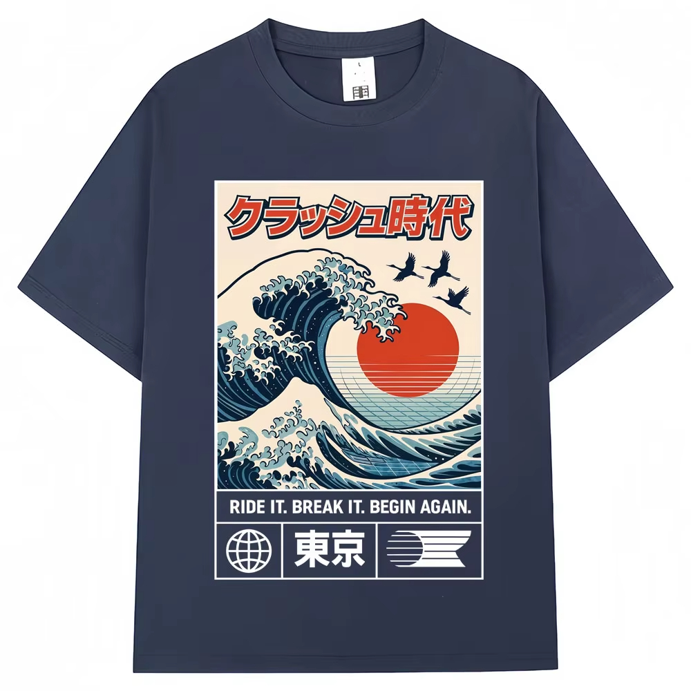 Japanese Style Hokkaido Wave T - đánh giá và giá Vintage Fashion In Tokyo
