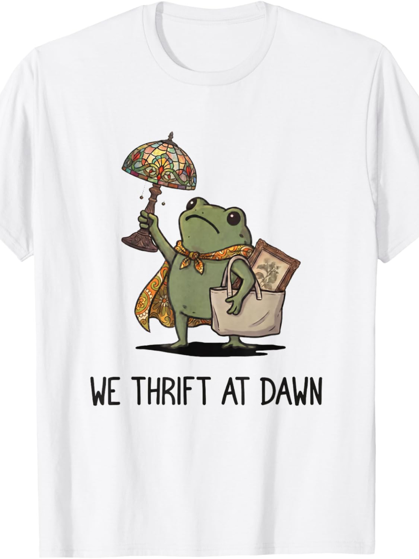 We Thrift at Dawn Funny Frog T - đánh giá và giá Vintage Fashion Thrift