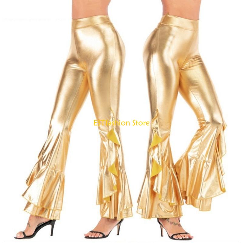 Y5GC Câu Lạc Bộ Nữ và Quần Dạ  - đánh giá và giá Wide Leg Trouser 70S