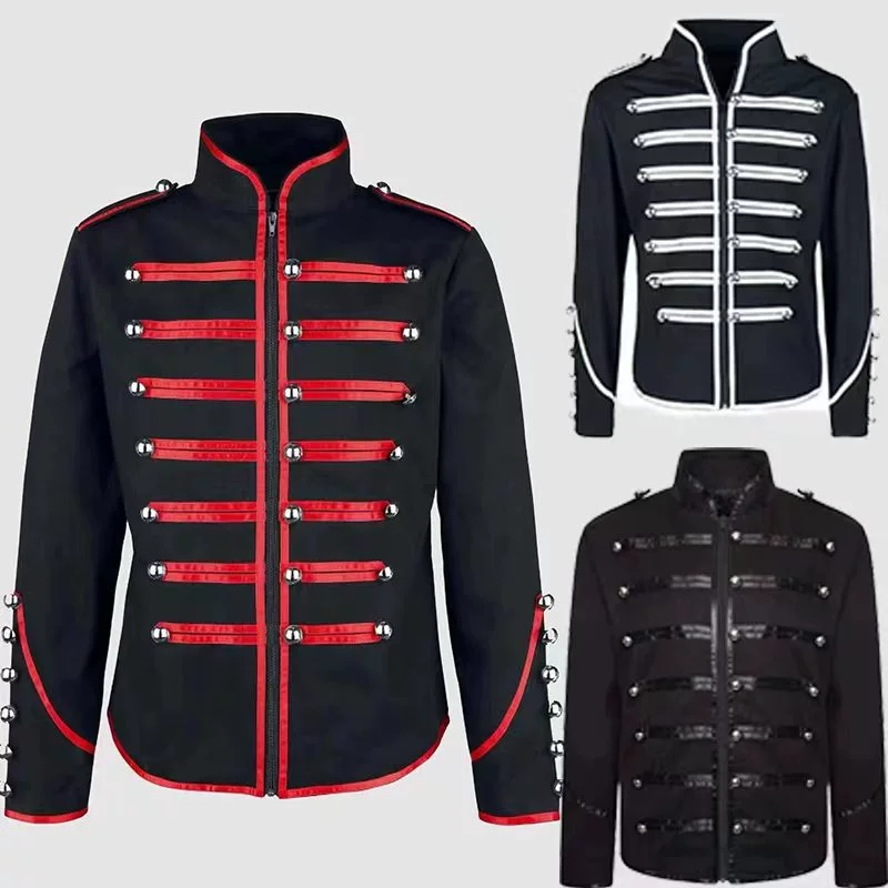 Men's Steampunk Rockstar Jacke - đánh giá và giá Vintage Trench Coat
