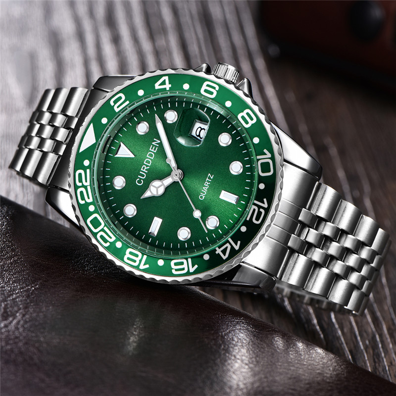 Men CURDDEN Brand Watches Stud - đánh giá và giá Vintage Fashion Complete