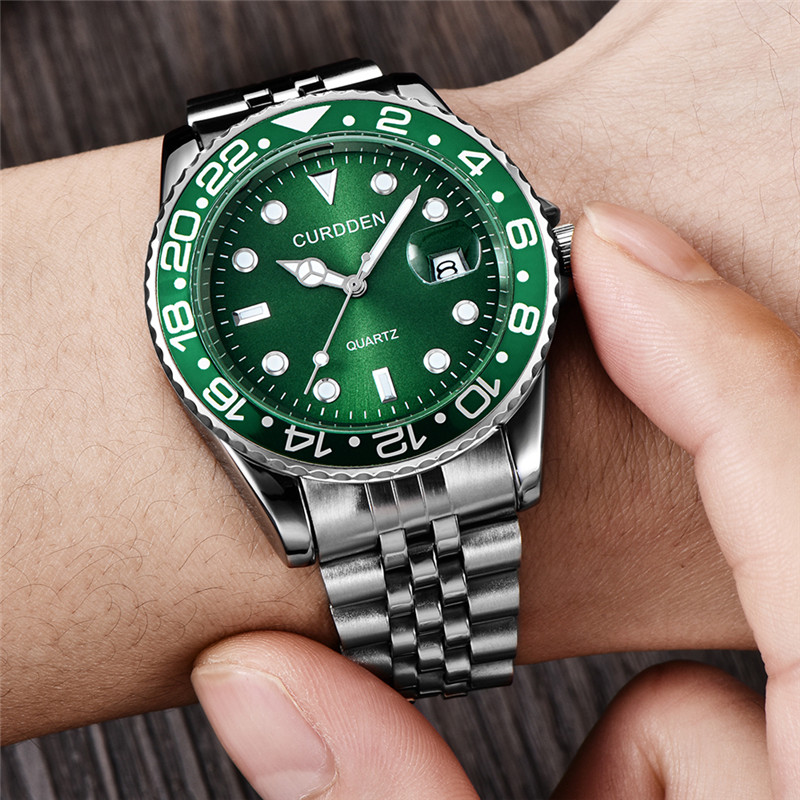Men CURDDEN Brand Watches Stud - đánh giá và giá Vintage Fashion Complete
