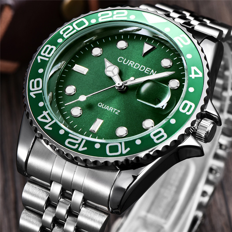 Men CURDDEN Brand Watches Stud - đánh giá và giá Vintage Fashion Complete