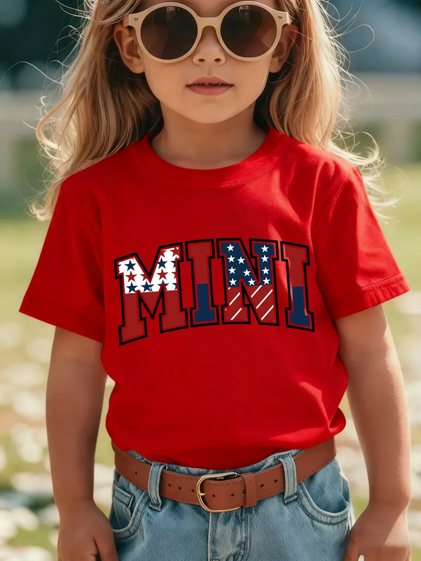 USA Flag Star Stripe Mini Lett - đánh giá và giá Vintage Fashion Font