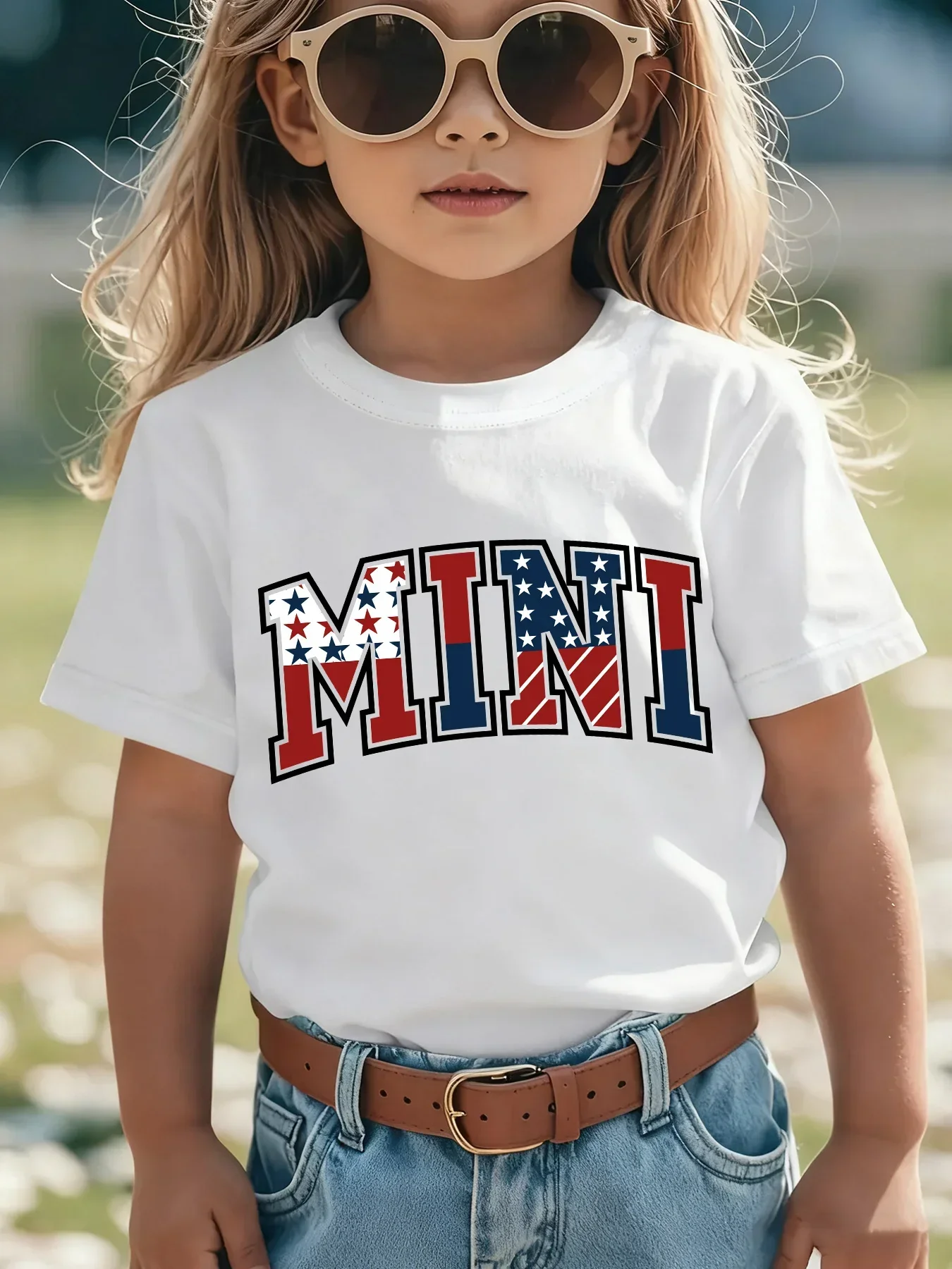 USA Flag Star Stripe Mini Lett - đánh giá và giá Vintage Fashion Font