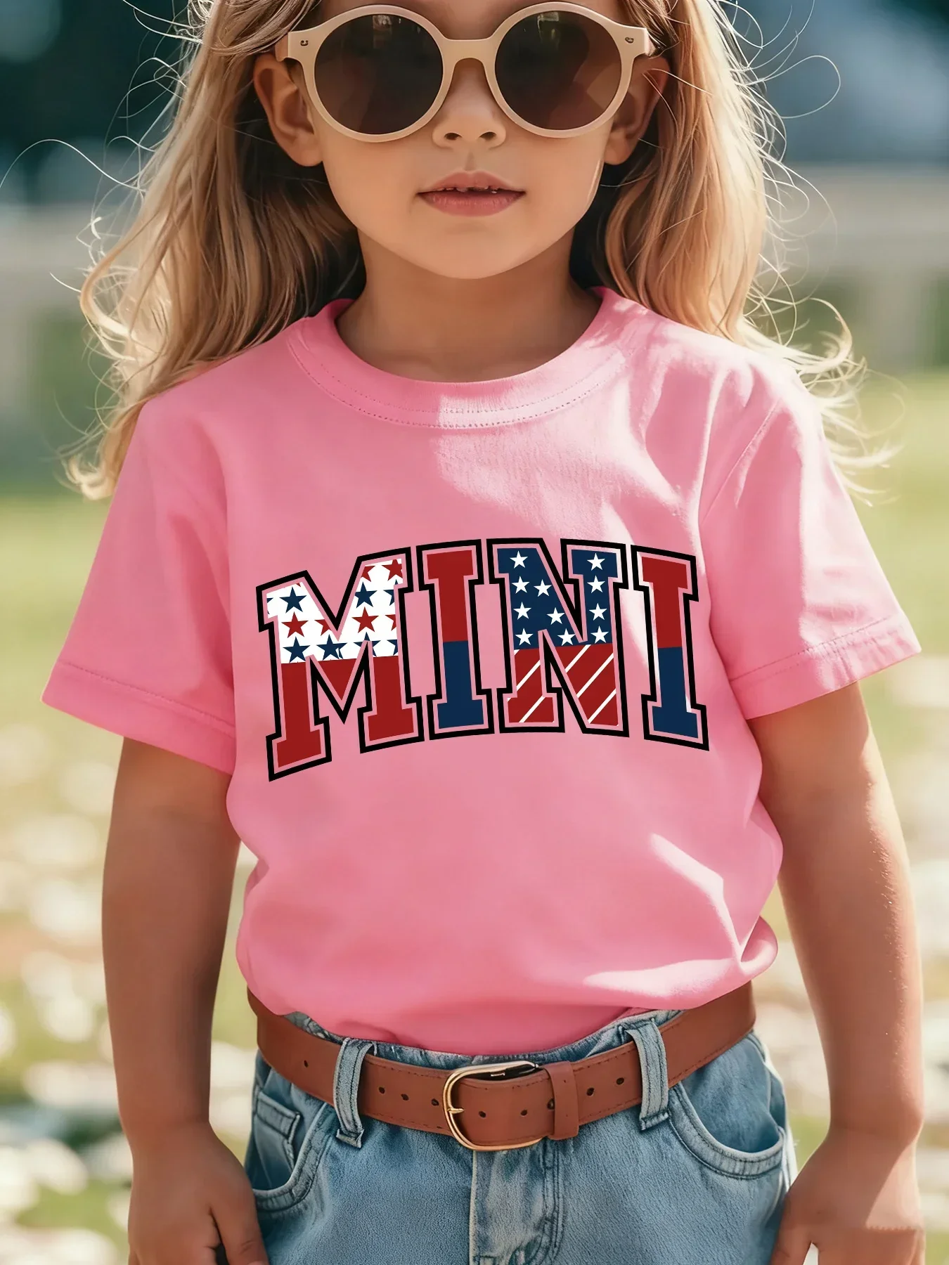 USA Flag Star Stripe Mini Lett - đánh giá và giá Vintage Fashion Font