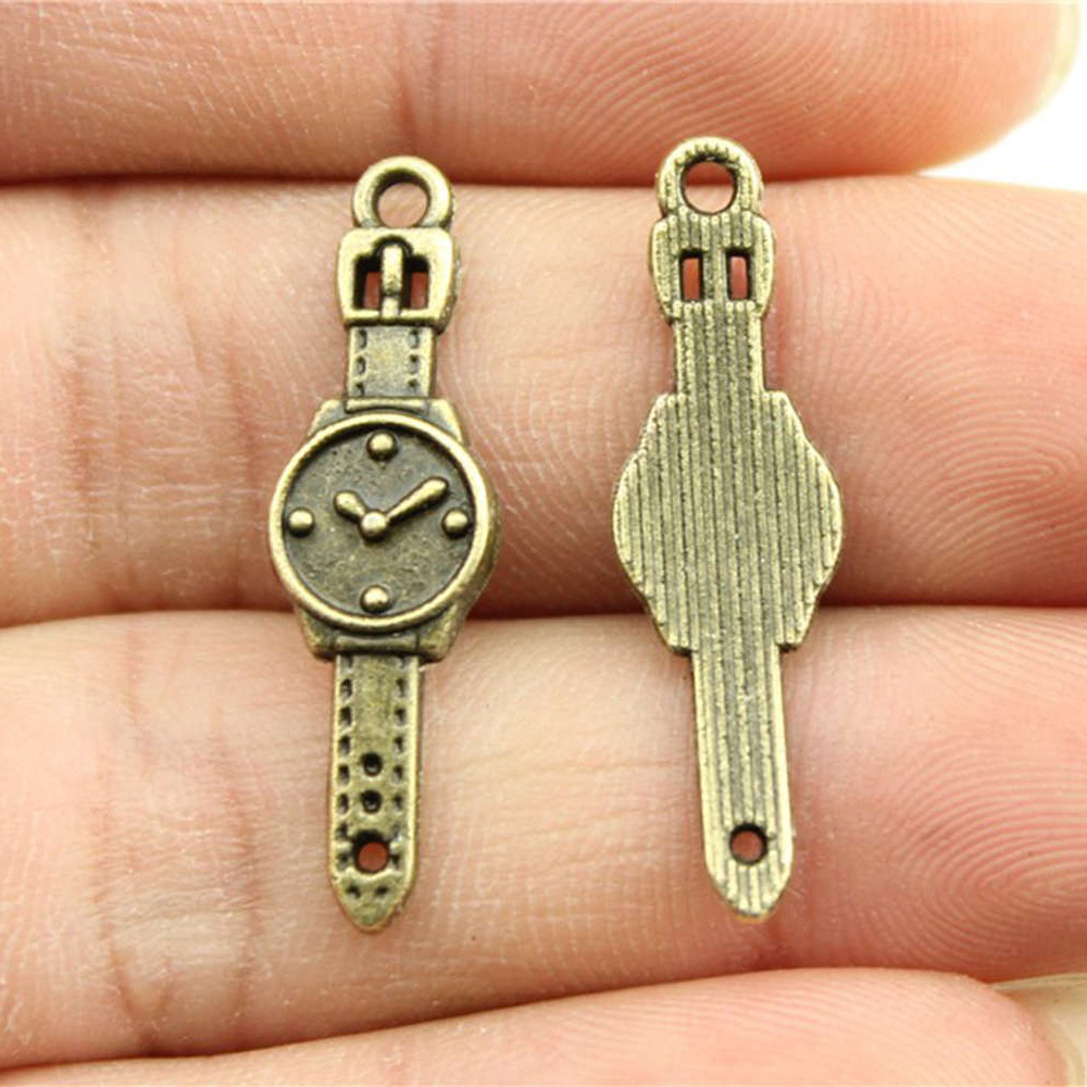 10pcs 30x9mm 2 Colors Antique  - đánh giá và giá Vintage Fashion Watches