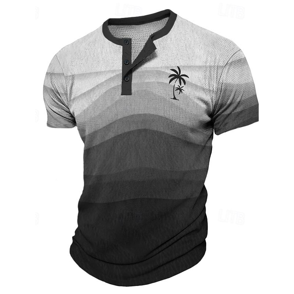 Men's T-Shirt Funny 3D Coconut - đánh giá và giá Printed Floral Shirt