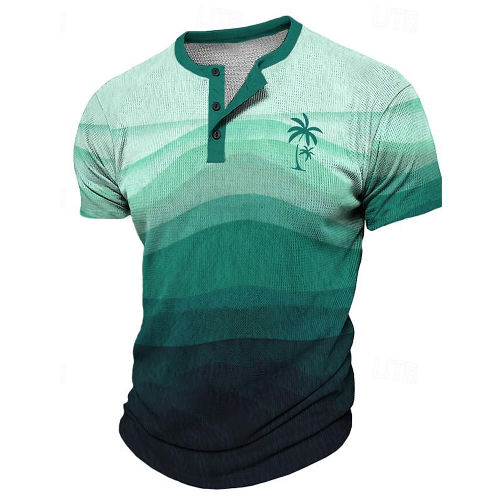 Men's T-Shirt Funny 3D Coconut - đánh giá và giá Printed Floral Shirt