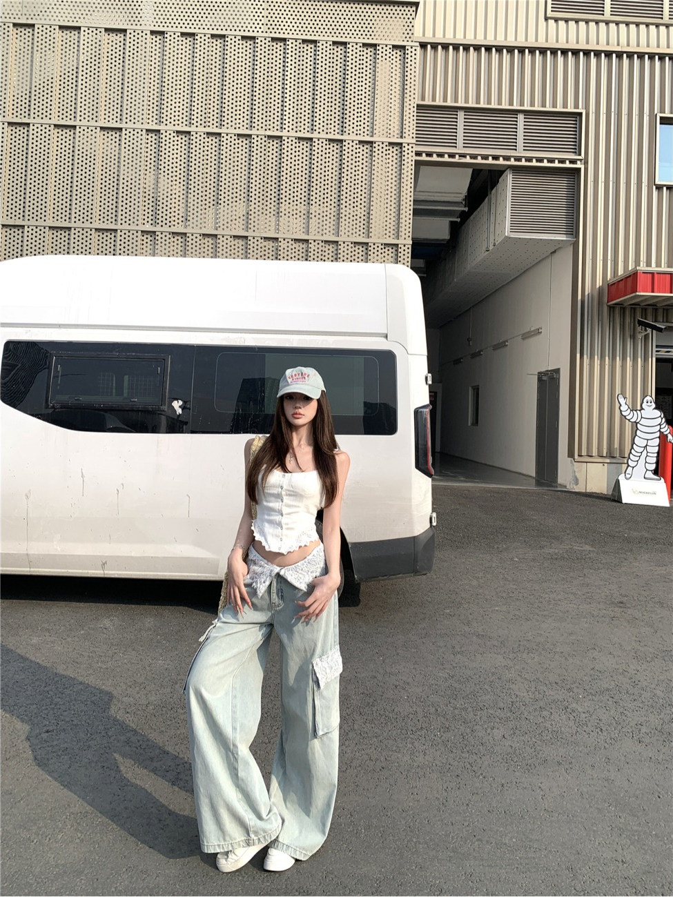 Blue Womens Jeans High Waist V - đánh giá và giá Vintage Zipper