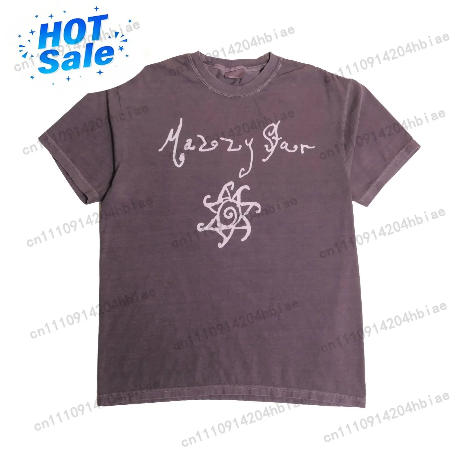 Mazzy Star Fade Into You Logo  - đánh giá và giá Band Tee Faded 90S