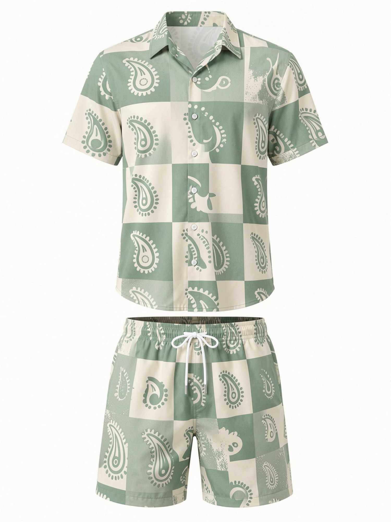 Mens Floral Short Sleeve Shirt - đánh giá và giá Printed Floral Shirt