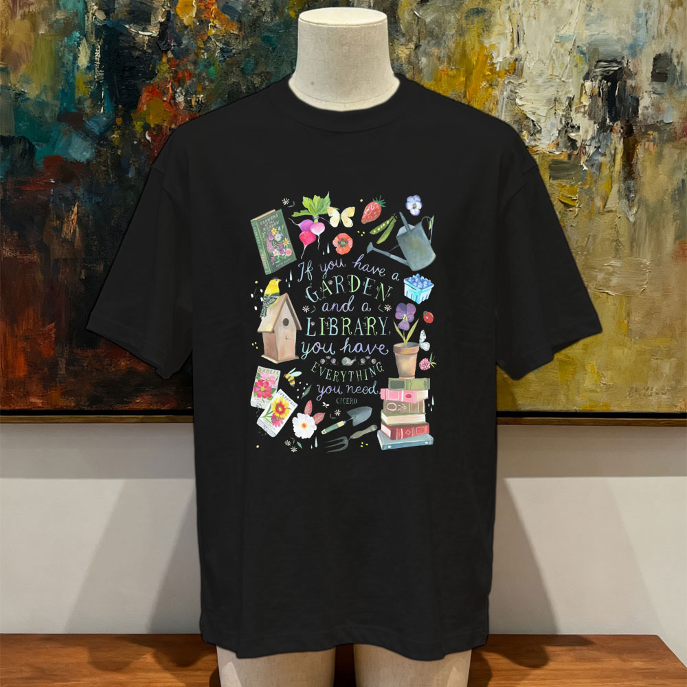 Garden and A Library Unisex Tr - đánh giá và giá Vintage Fashion Library