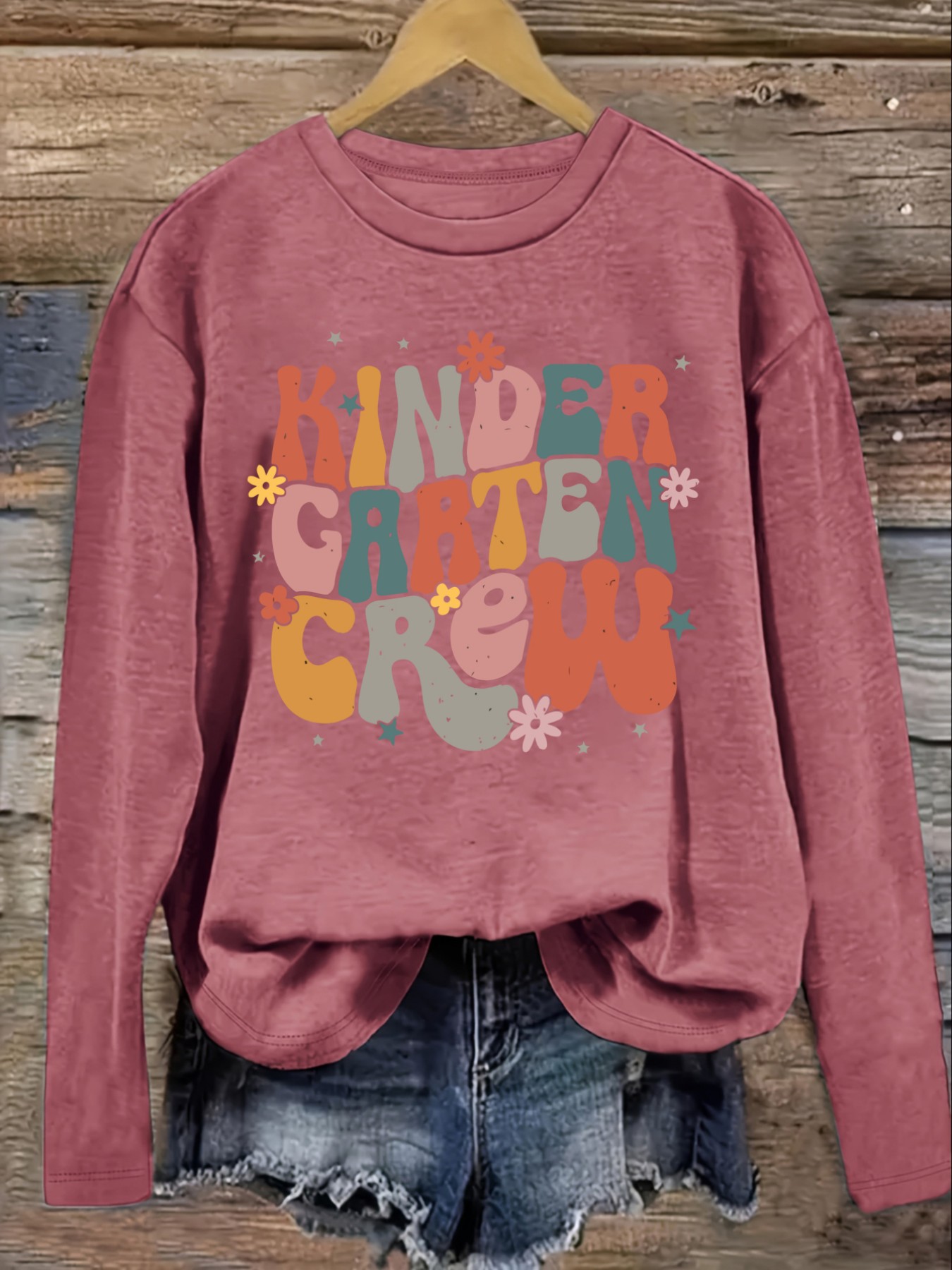 Women's Casual Long Sleeve Cre - đánh giá và giá Printed Floral Shirt