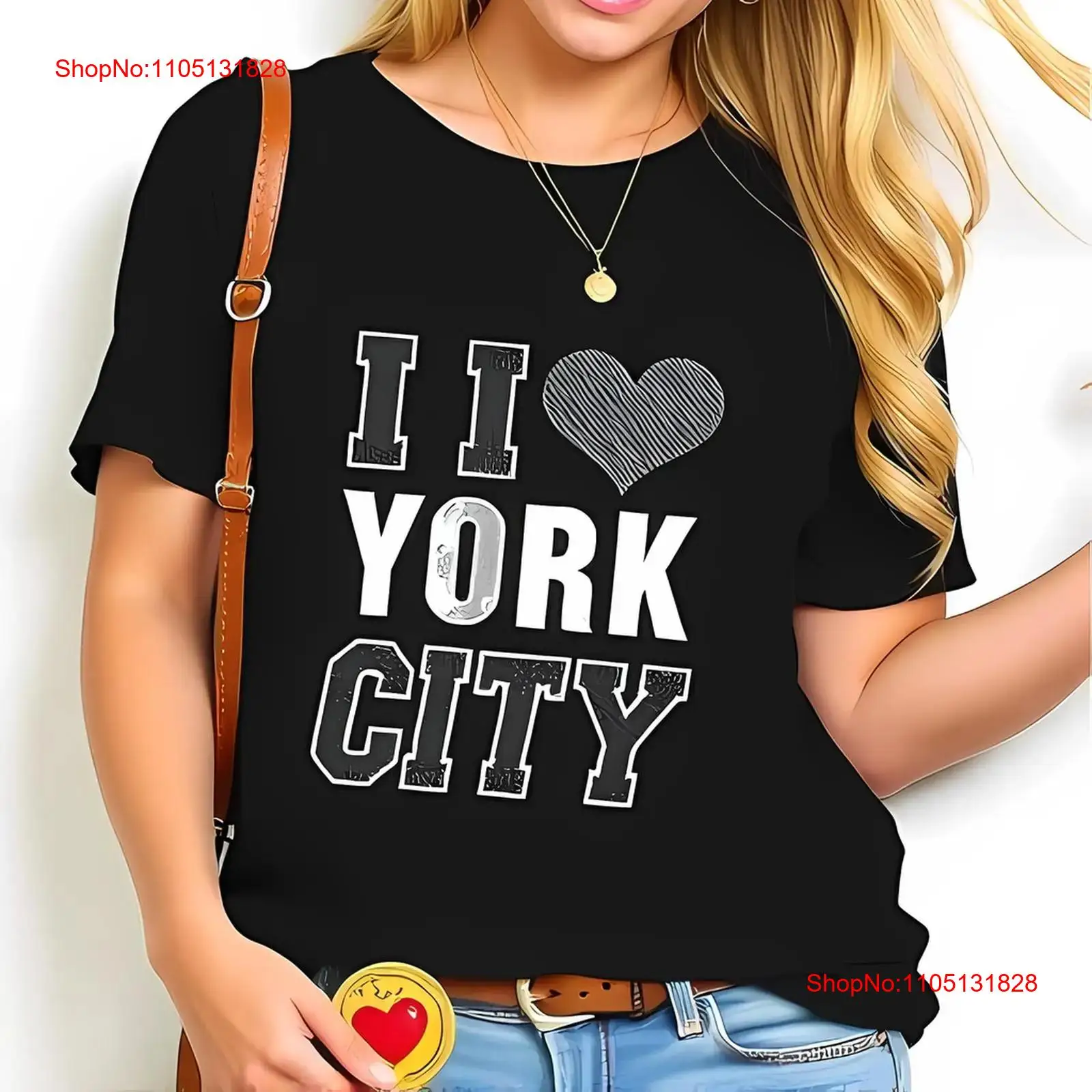 Stylish Black T Shirt I Love Y - đánh giá và giá Vintage Fashion Font